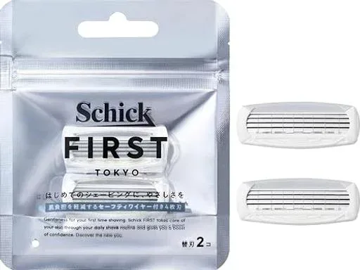 Schick(シック) シックファースト シェービング 替刃(2コ入) 髭剃り カミソリ