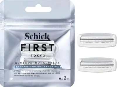 Schick(シック) シックファースト シェービング 替刃(2コ入) 髭剃り カミソリ