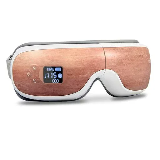 REAK アイウォーマー 目もとエステ ホットアイマスク 母の日 アイケア Bluetooth音楽 USB充電 男女兼用 誕生日 ギフト プレゼント 御祝180度折りたたみ おうち時間木目調 旅行 出張 和風
