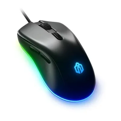 iClever ゲーミングマウス 有線 ゲーミング マウス 静音 360°RGBバックライト 6個プログラムボタン マクロ対応 カスタマイズ