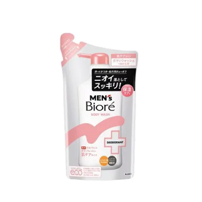 メンズビオレ 薬用 デオドラント ボディウォッシュ 肌ケアタイプ つめかえ用 360ml biore 花王 ボディソープ スキンケア ボディケア 液体タイプ 保湿 すっきり ニオイ つっぱらない 詰め替え