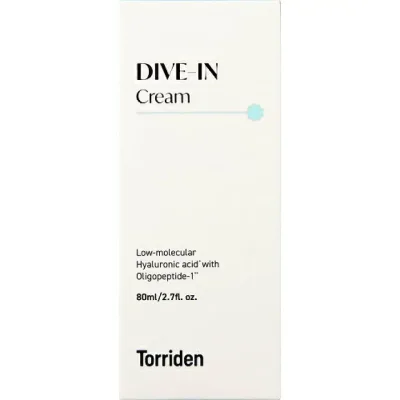 【マラソン中 P5倍】 Torriden トリデン ダイブイン クリーム 80ml 保湿 クリーム 韓国 5D ヒアルロン酸 3秒 ハリ ツヤ 敏感肌 簡単 ケア 自宅 さっぱり 潤い 美肌 人気 スキンケア 肌荒れ 植物由来 しっとり 爽やか 正規品 ファヘ