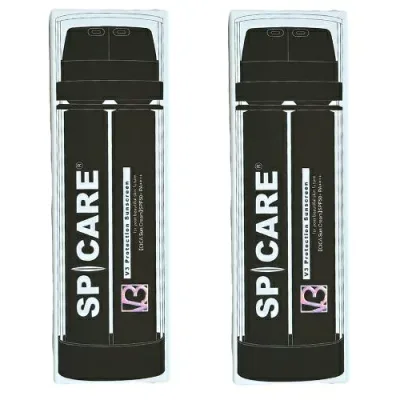 【2セット】 SPICARE V3 プロテクション サンスクリーン SPF50+ PA++++ V3 Protection Sunscreen 日焼け止め 保湿 UVカット フェイス用ハリツヤ 整肌 紫外線 白色 肌色 サロン専売