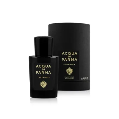 【20ml】アクアディパルマ ACQUA di PARMA SIGUNATURES OF THE SUN OUD&SPICE シグネチャー オーデパルファム 香水 フレグランス ブラック ウード&スパイス