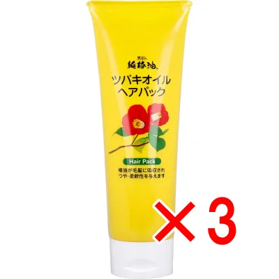 【 まとめ買い3個セット 】 ツバキオイル ヘアパック 280g 【 送料無料 】