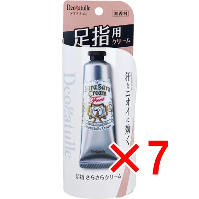【 まとめ買い7個セット 】 薬用 デオナチュレ 足指さらさらクリーム 無香料 30g 【 送料無料 】