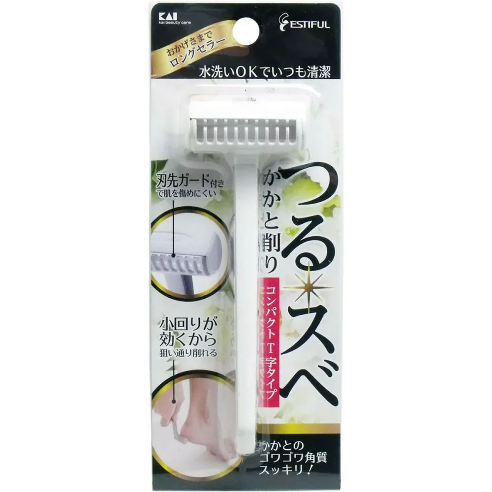 【 まとめ買い7個セット 】 「 エスティフル かかと削り (コンパクトT字タイプ) HB-0320 」 【 送料無料 】 【 楽天 月間MVP & 月間優良ショップ ダブル受賞店 】