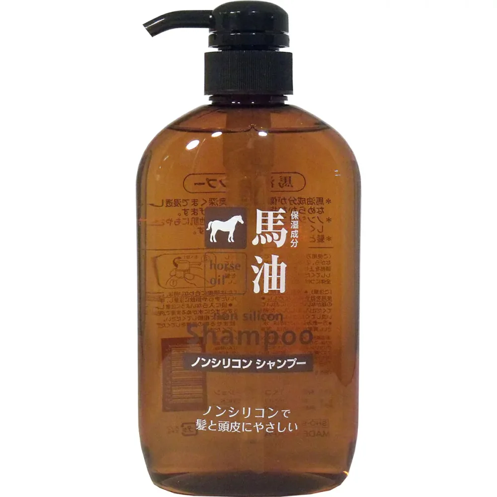 【 まとめ買い17個セット 】 馬油ノンシリコンシャンプー 600mL 【 送料無料 】