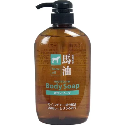 【 まとめ買い17個セット 】 馬油ボディーソープ 600mL 【 送料無料 】