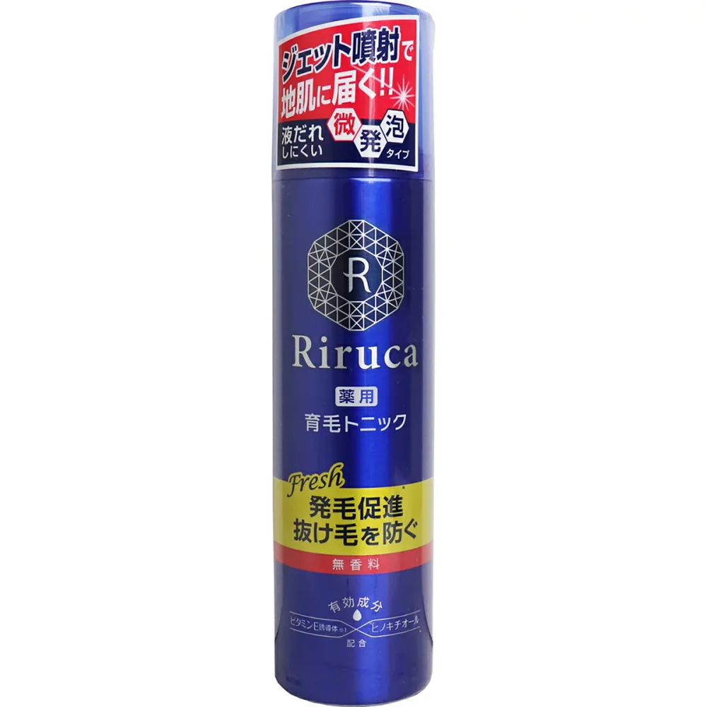 【 まとめ買い12個セット 】 リルカ 薬用 育毛トニック 無香料 185g 【 送料無料 】