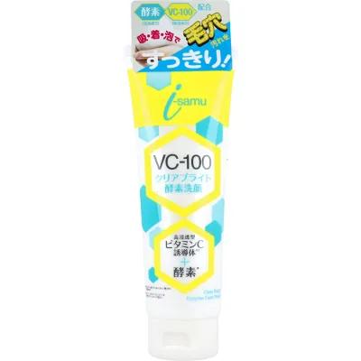 【 まとめ買い10個セット 】 アイサム VC-100 クリアブライト 酵素洗顔フォーム 150g 【 送料無料 】