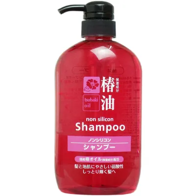 【 まとめ買い10個セット 】 椿油 ノンシリコンシャンプー 600mL 【 送料無料 】