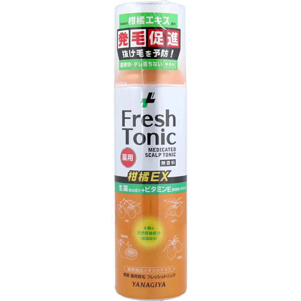 【 まとめ買い15個セット 】 薬用育毛 フレッシュトニック 柑橘EX 無香料 190g 【 送料無料 】