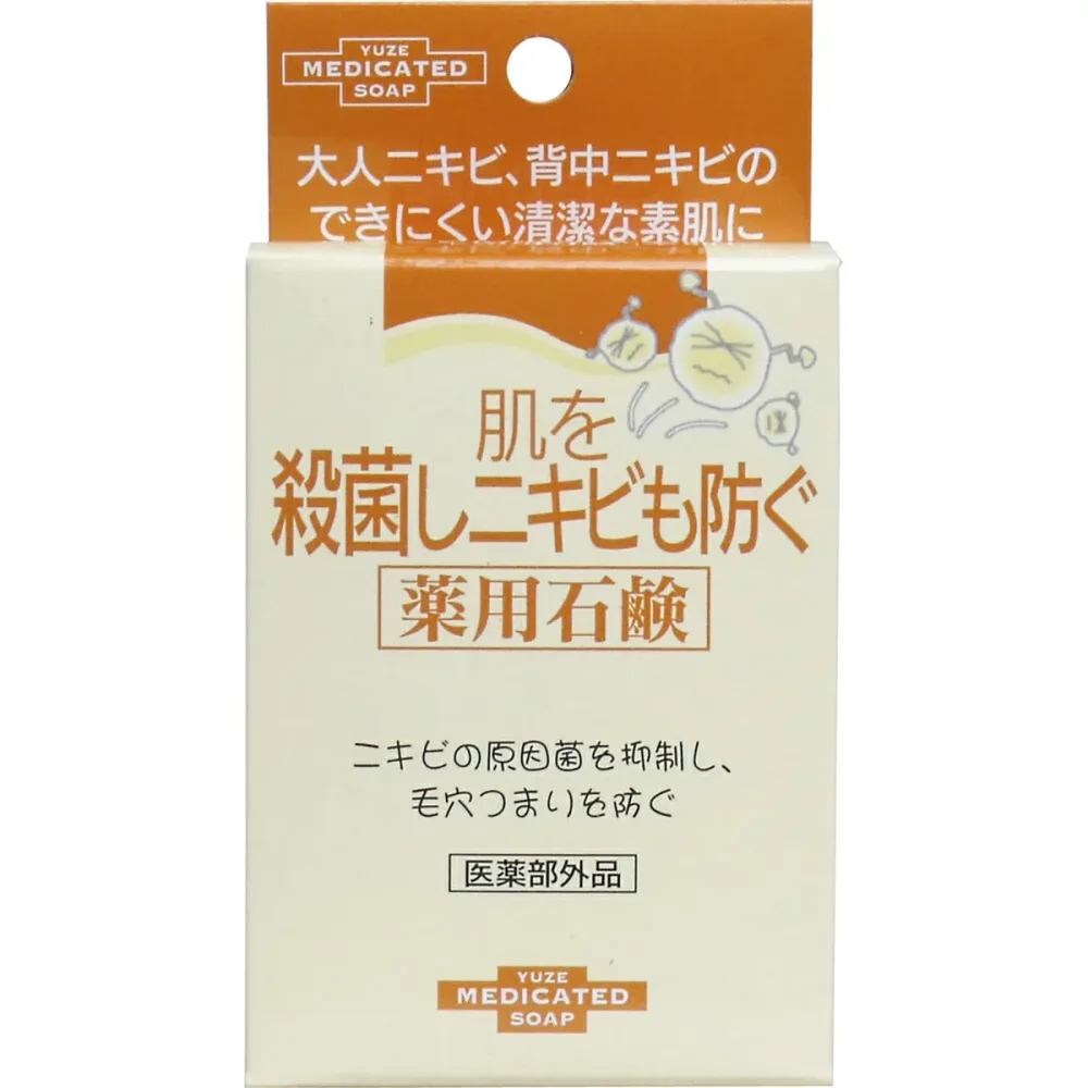 【 まとめ買い2個セット 】 肌を殺菌しニキビも防ぐ薬用石鹸 110g 【 送料無料 】