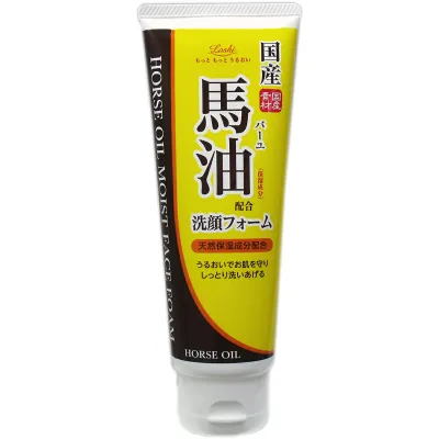 【 まとめ買い15個セット 】 ロッシ モイストエイド 馬油配合 ホイップ洗顔フォーム 130g 【 送料無料 】