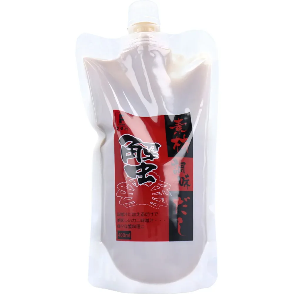 【 まとめ買い7個セット 】 素材調味だし 蟹 400mL 【 送料無料 】
