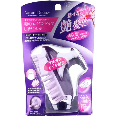 【 まとめ買い2個セット 】 ナチュラルグロッシー シャンプーブラシ GL-70 【 送料無料 】
