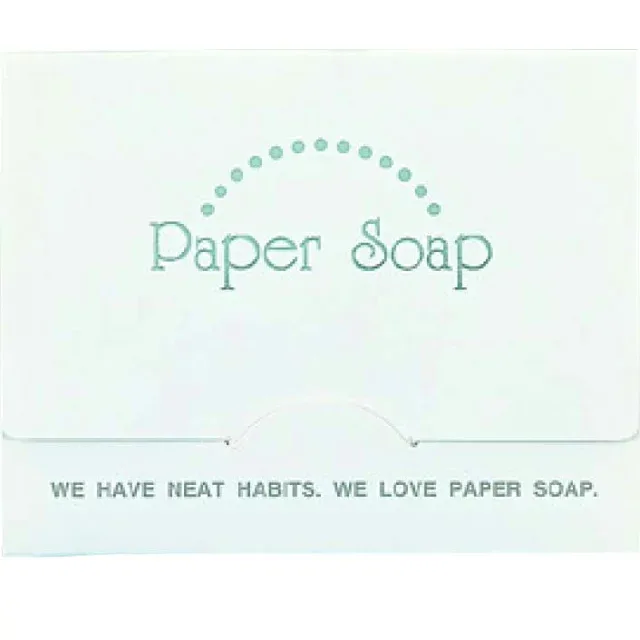 PAPER SOAP 紙せっけん 1袋(50枚入)×5 日本古来の和紙を使用した紙製の石鹸です