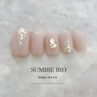 ネイルチップ つけ爪 ブライダルネイル ショート ロング デザイン 夏ネイル nail 成人式 短い爪 小さい爪 大きい爪 ベリーショート ちび爪 春ネイル 付け爪 オーダーネイル お花【1999】ふんわりシアーベージュ