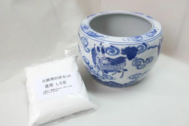 手火鉢 H15cm 底砂 F