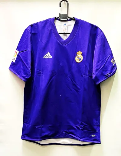 アディダス 2002-03 ADIDAS-07737-156649 レアル マドリード サード リバーシブル レプリカ ゲーム シャツ 半袖