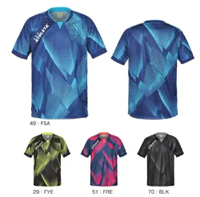 アスレタ 2026SS STYLE-02438J ジュニア キッズ グラフィックプラクティスシャツ 半袖