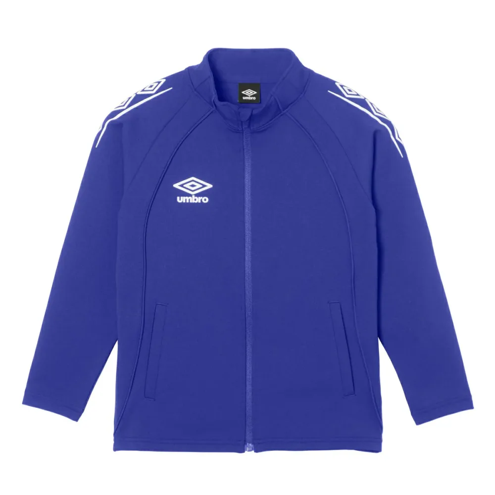 アンブロ umbro UF6SJG01JA ジュニア ウォームアップジャケット ブルー ジャージ・クロス(ジュニア)