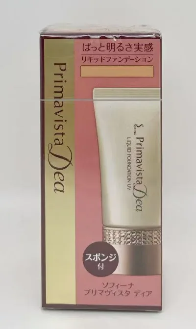 花王 ソフィーナ プリマヴィスタ ディア ぱっと明るさ実感リキッドファンデーションUV 30g オークル03