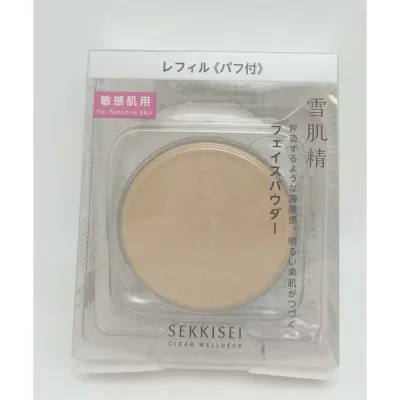 コーセー 雪肌精 クリアウェルネス エアリースキンヴェール フェイスパウダー レフィル 10g