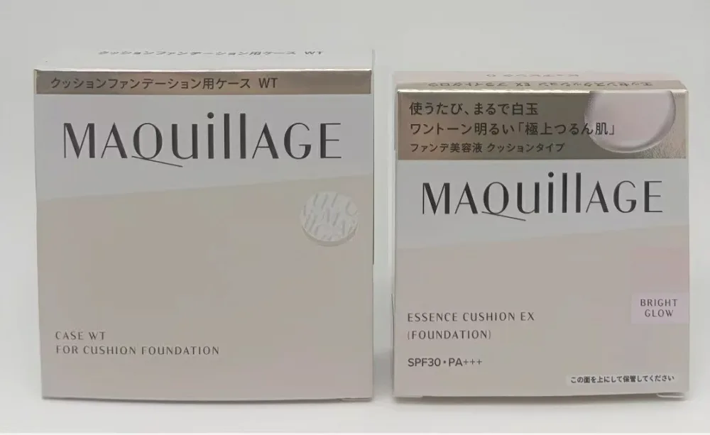 資生堂 マキアージュ ドラマティックエッセンスクッション EX ブライトグロウ ケース付きセット 0 ピュアピンク