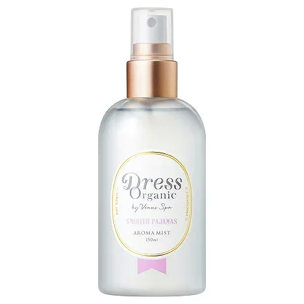 ◆送料無料!!テスター品【VENUS SPA】スムースパジャマ◆ヴィーナススパ ドレスオーガニック 全身用アロマミスト<ラベンダー&ローズマリーの香り>150ml◆