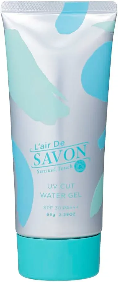 ◆送料無料!!【L'air De SAVON】チューブタイプ◆レールデュサボン UVカットジェル 無添加日焼け止め 65g<センシュアルタッチ>◆