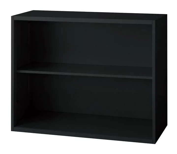 プラス オープン保管庫 L6-A70E 【上下兼用】【幅900×奥行400×高さ720mm】【カラー:ブラック】