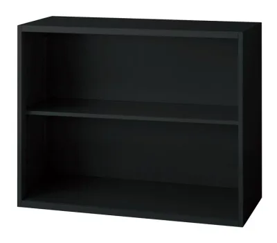 プラス オープン保管庫 L6-A70E 【上下兼用】【幅900×奥行400×高さ720mm】【カラー:ブラック】