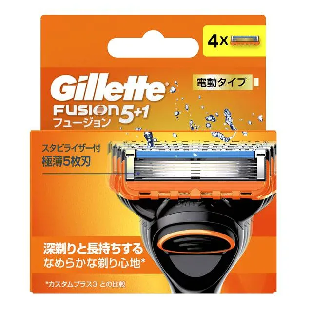 P&G ジレット フュージョンパワー替刃4B 4個入