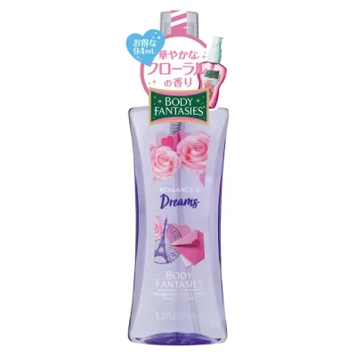 ボディファンタジー ロマンス & ドリームス ボディスプレー 3.2oz USA