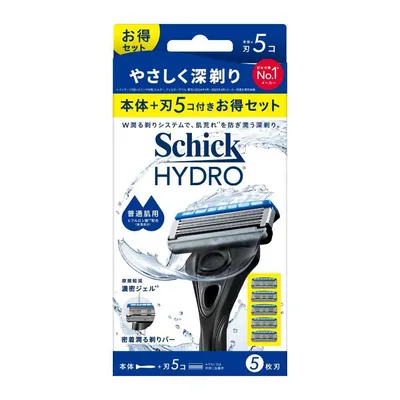 シック ハイドロ 普通肌 コンボパック 本体+刃5コ