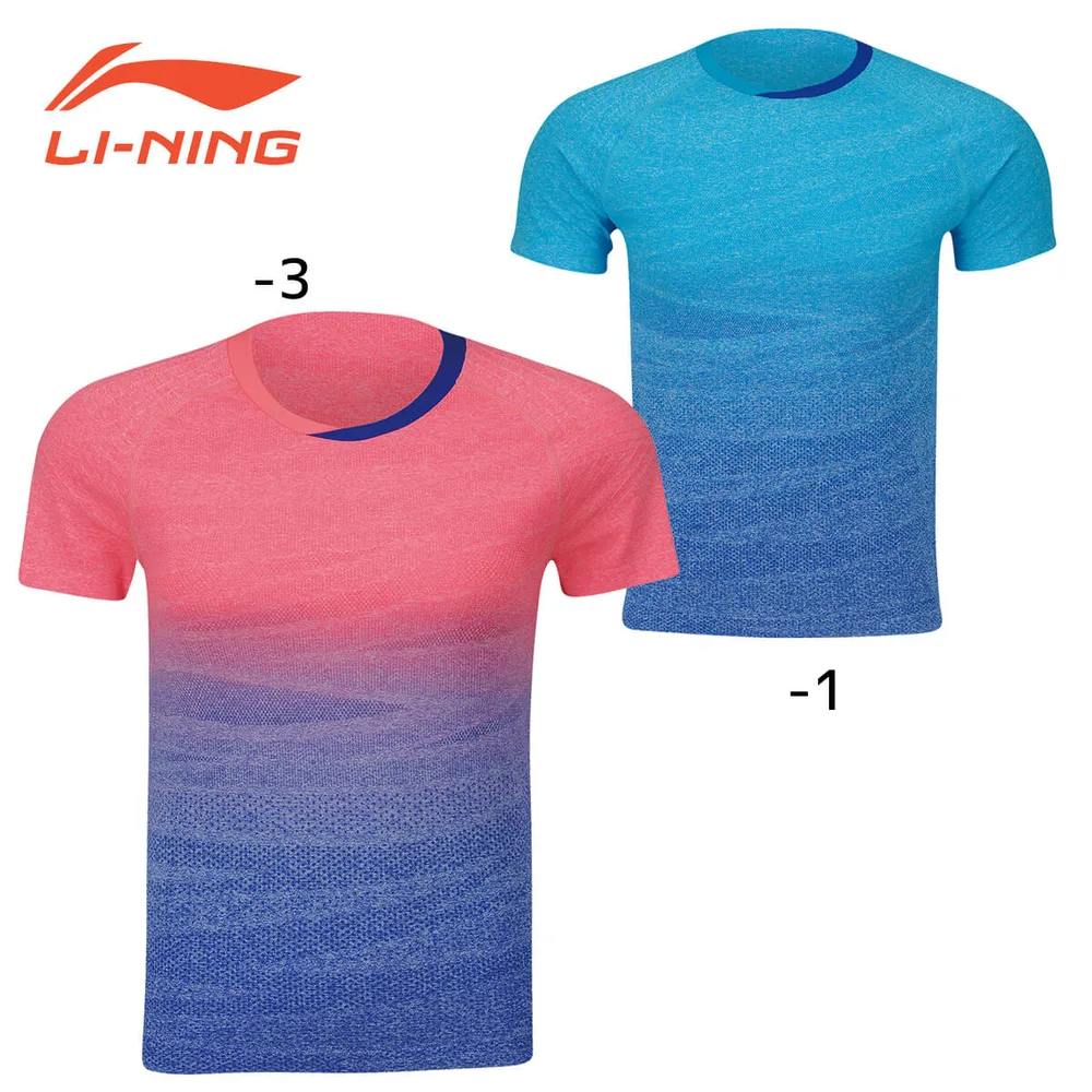 【特価】LI-NING AAYN108 ゲームシャツ(ジュニア) バドミントンウェア リーニン【メール便可/日本バドミントン協会審査合格品】