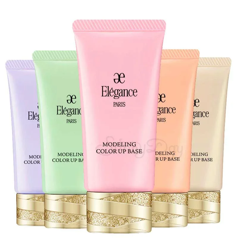 国内正規品 Elegance エレガンス モデリング カラーアップ ベース 全5色〈肌色修正メイクアップベース〉SPF25 PA++ 30g