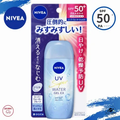 ニベア 日焼け止め ニベアUV ウォータージェルEX 80g SPF50+ PA++++ 花王