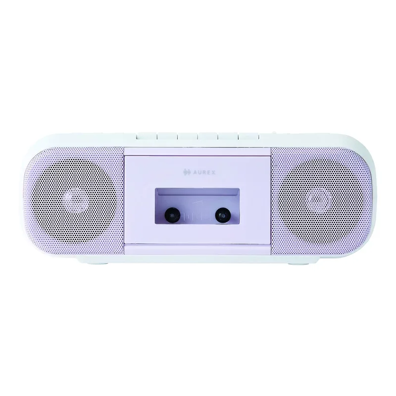 東芝 AUREX CDラジオカセットレコーダー TY-CDS9 ピンク/ホワイト