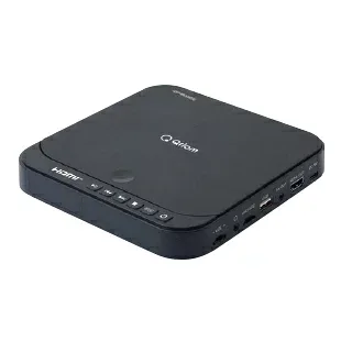 山善 Qriom コンパクトDVDプレーヤー 再生専用 KDVP-MN151HD(B)