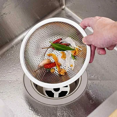 キッチン 水槽 排水口 ストレーナー ステンレス 洗い物 洗い場 シンク 洗いやすい
