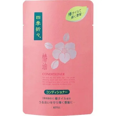 熊野油脂株式会社四季折々椿油 コンディショナー 詰替 450ml