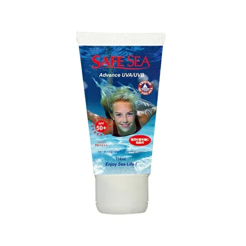 SAFE SEA セーフシー アドバンス EU レギュレーション50+ TUBE クラゲ除け ウォータープルーフ サンプロテクトローション