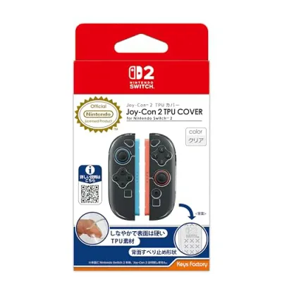 (送料込み) 追跡番号あり・取寄商品 ニンテンドーJoy-Con 2 TPU カバー for Nintendo Switch 2 クリアキーズファクトリー