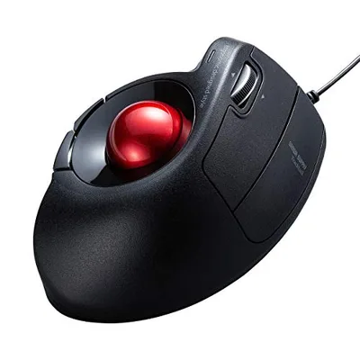 サンワサプライ(Sanwa Supply) 有線エルゴトラックボール MA-TB177BK 送料無料