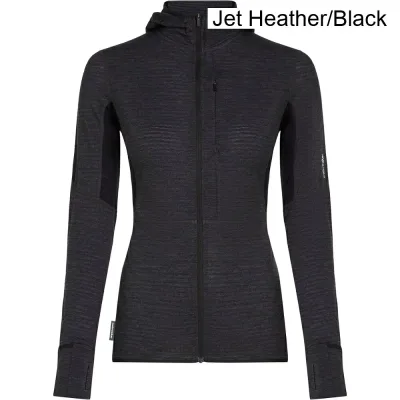 (取寄) アイスブレーカー メリノブレンド200リアルフリースディセンダーロングスリーブジップフーディー - レディース icebreaker Merino Blend 200 RealFleece Descender Long-Sleeve Zip Hoodie - Women's