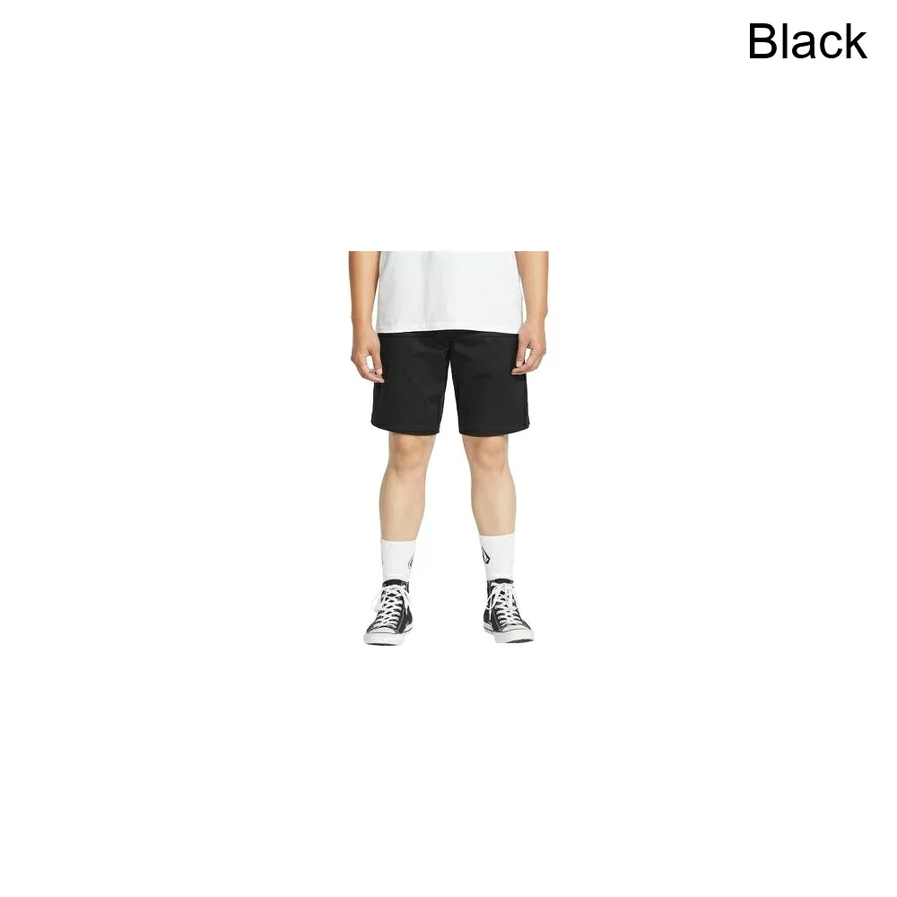 (取寄) ボルコム メンズ フリッキン エラスティック ウェスト 19 ショート - メンズ Volcom men Frickin Elastic Waist 19 Short - Men's Black