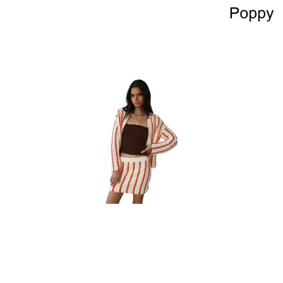 (取寄) レディース シエナ クローシェ ボタン ダウン トップ - ウィメンズ Callahan women Sienna Crochet Button Down Top - Women's Poppy